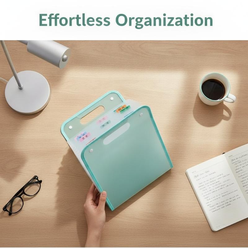 Home Office Jobs - @*13-Layer A4 File Organizer Dustproof Desktop