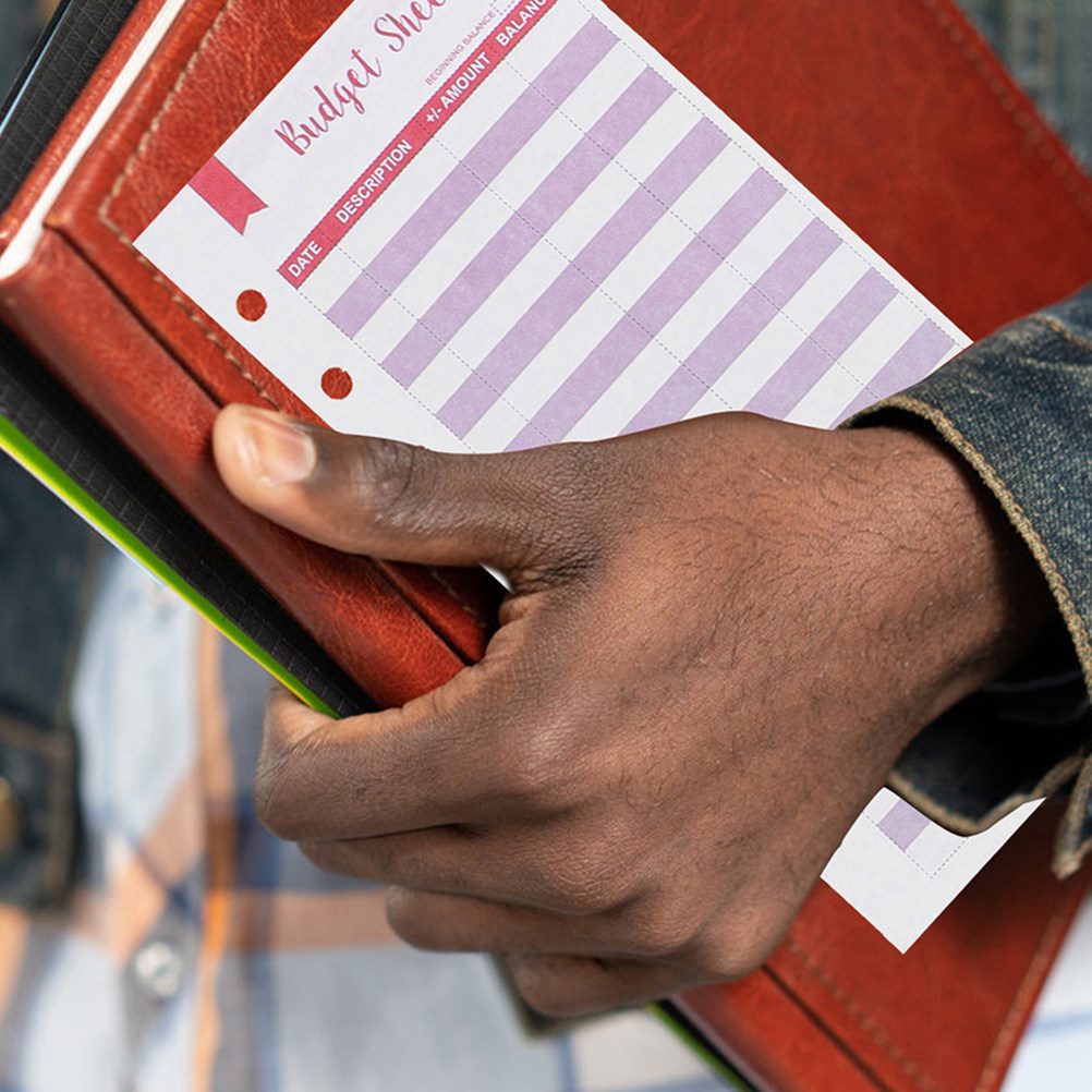 Home Office Expenses - 60Sheets Daily Budget Sheet A6 Expense