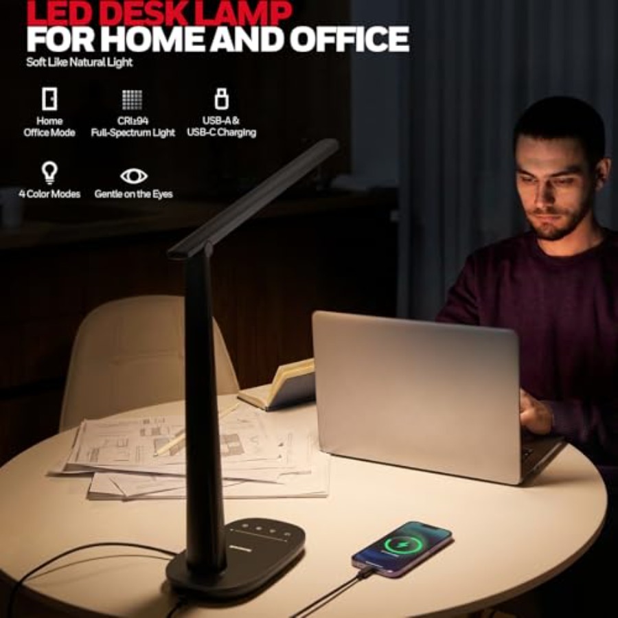 LED Desk Lamp for Home Office, - Home Office Lamp recension och pris