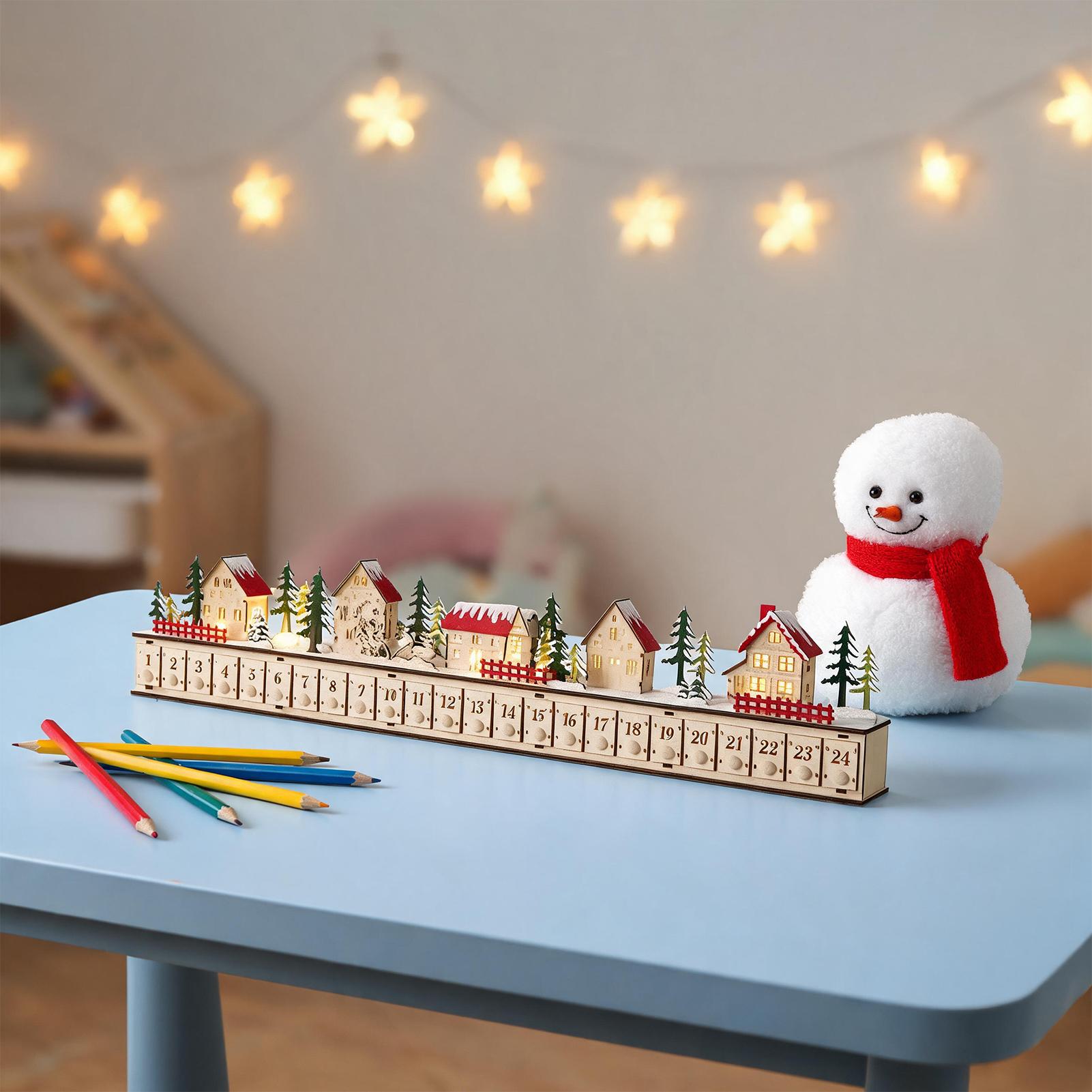 Christmas Advent Calendar Wood - Home Office Holidays 2026 recension och pris