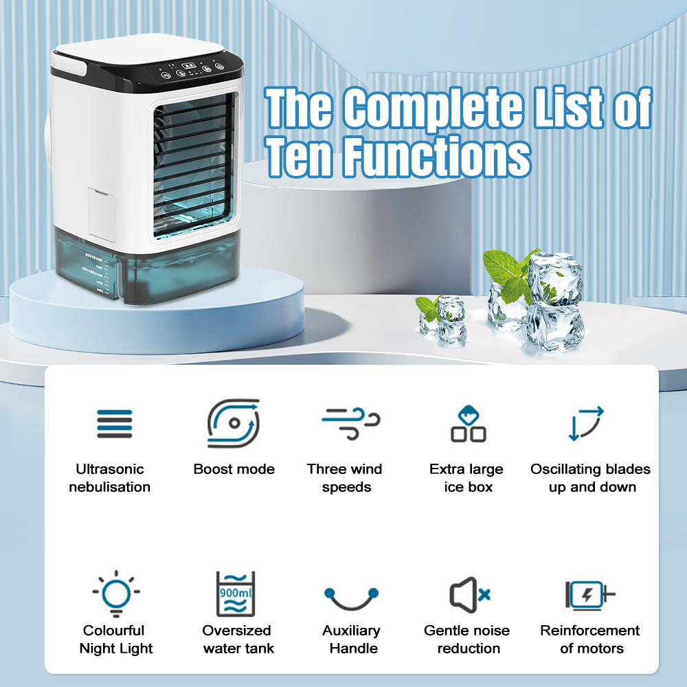 Portable Mini Air Conditioner  - Home Office Jobs recension och pris