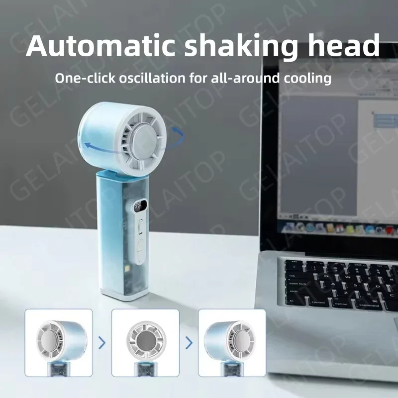 2026 Portable Handheld Fan Aut - Home Office Jobs recension och pris