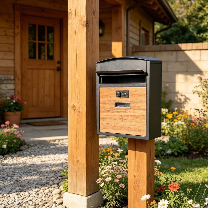 Wall Mounted Mailbox Metal Dro - Home Office With View recension och pris