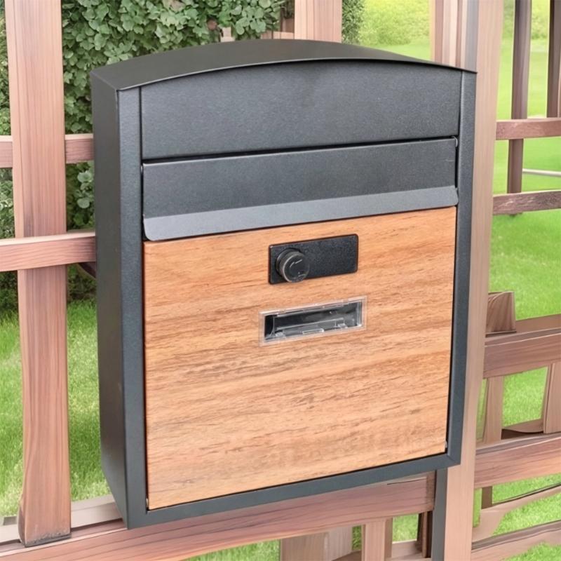Wall Mounted Mailbox Metal Dro - Home Office With View recension och pris