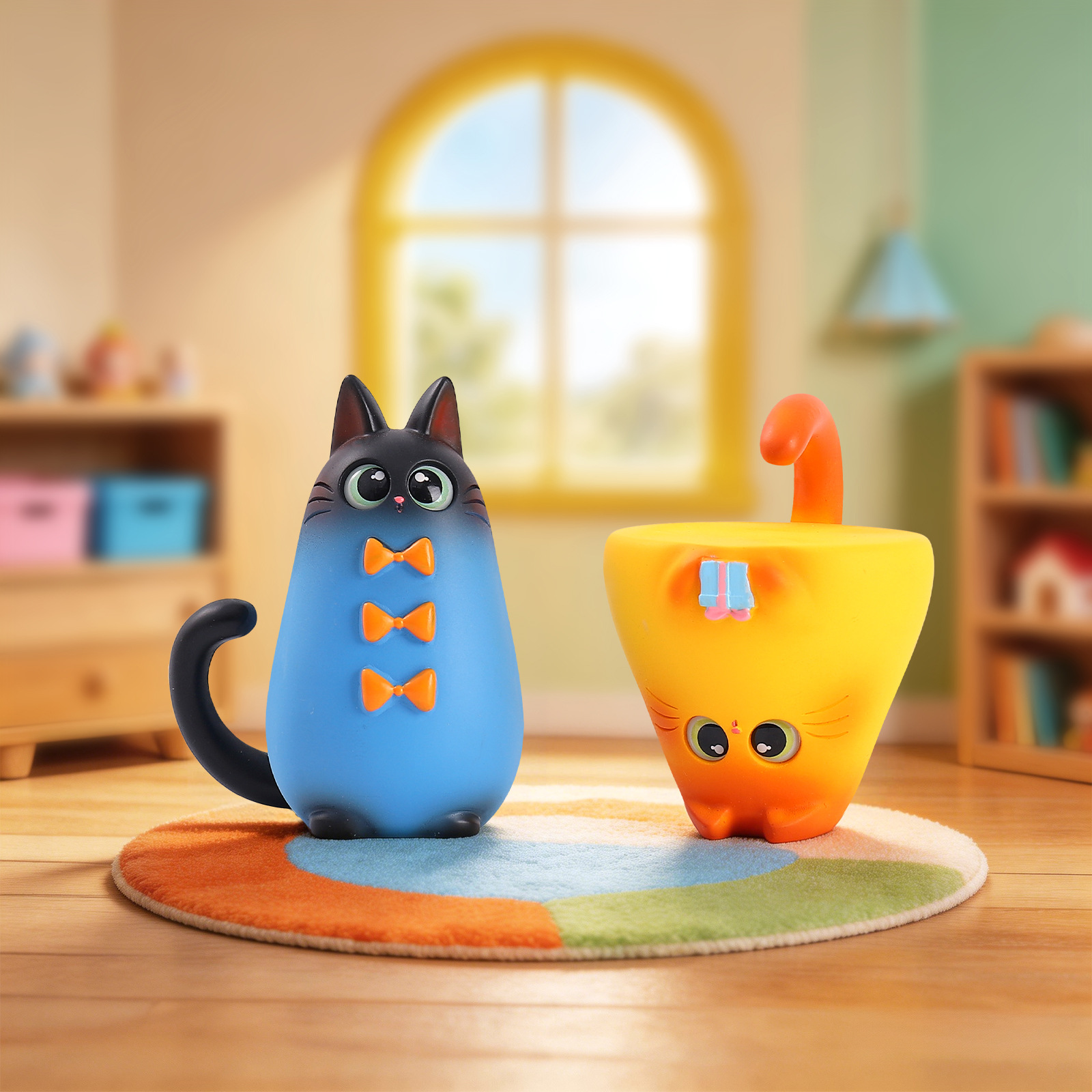 Blind Box Cat Figurine Resin C - Home Office Jobs recension och pris