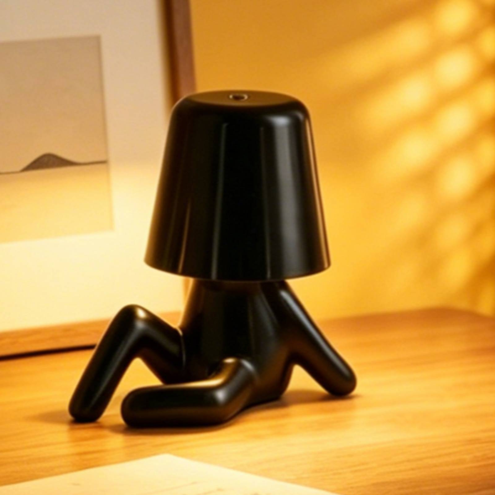 Sitting Figure Lamp ABS Resin  - Home Office Lamp recension och pris