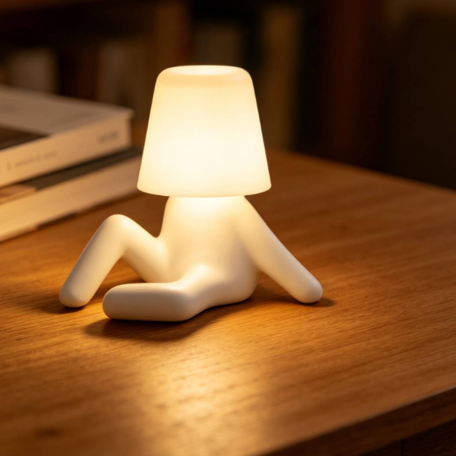 Sitting Figure Lamp ABS Resin  - Home Office Lamp recension och pris