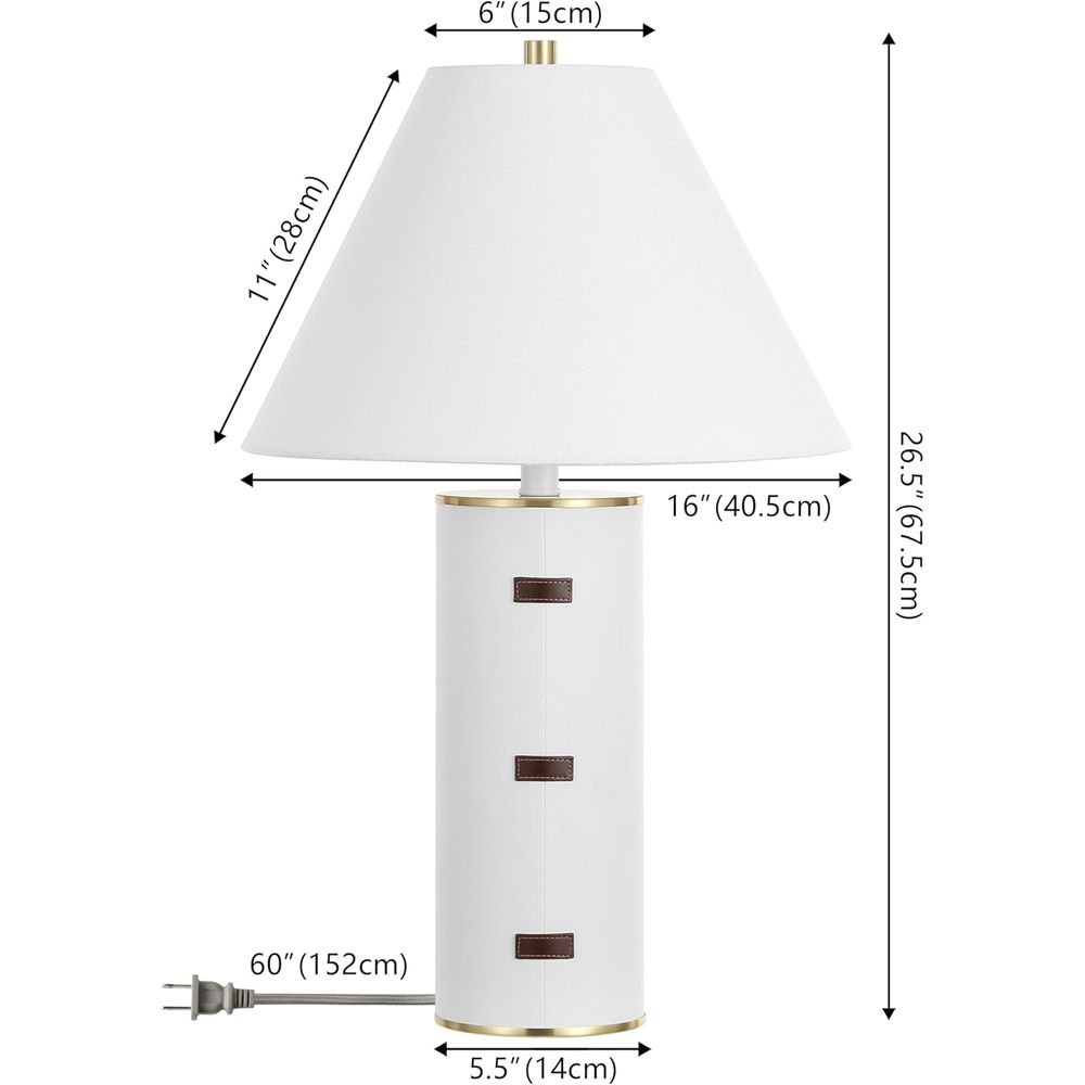 27-inch LED Table Lamp - White - Home Office Lamp recension och pris