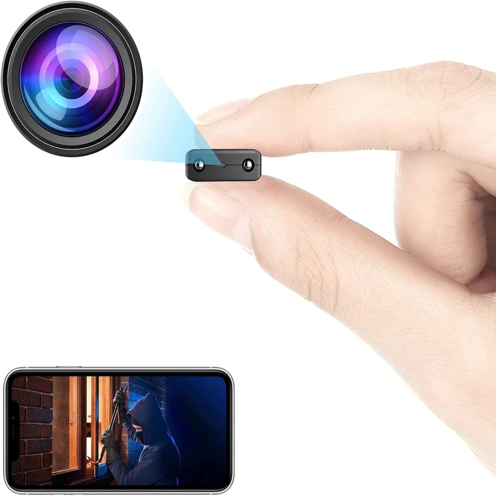 Surveillance Cameras Mini Came - Home Office With View recension och pris