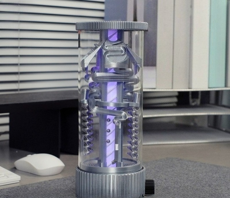 Stress Relief Rotating Steel B - Home Office Lamp recension och pris