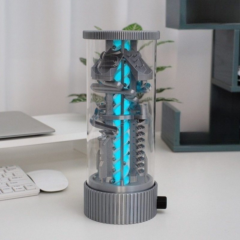 Stress Relief Rotating Steel B - Home Office Lamp recension och pris