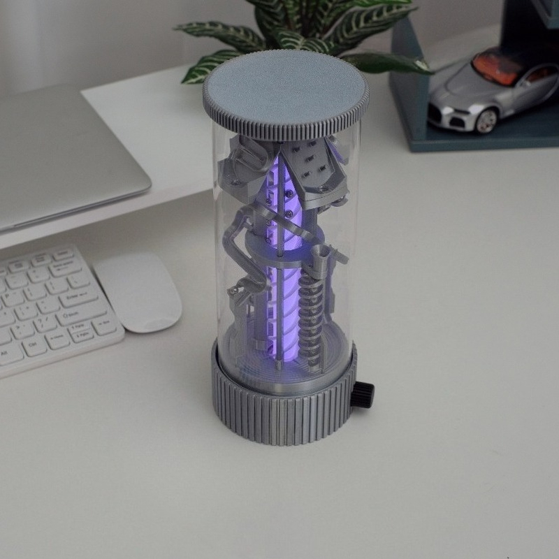 Stress Relief Rotating Steel B - Home Office Lamp recension och pris