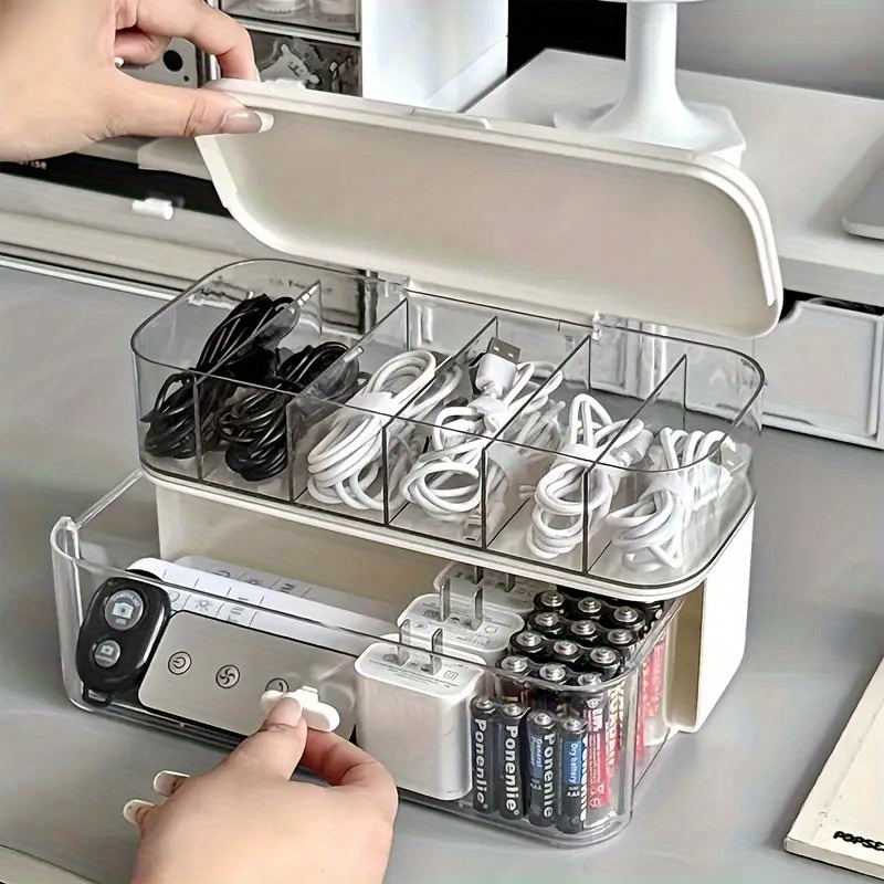 Double Layer Transparent Deskt - Home Office Jobs recension och pris