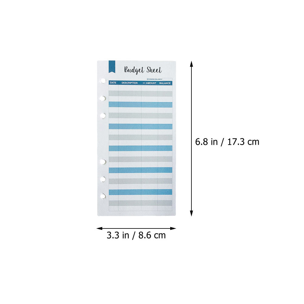 24Pcs Cash Budget Sheets Expen - Home Office Expenses recension och pris