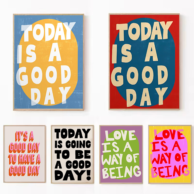 Retro Today Is A Good Day Quot - Home Office Inspiration recension och pris