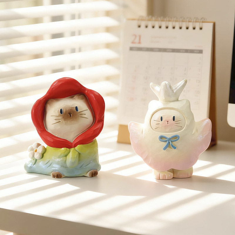 Mao Pai Cat Tree Shaped Blind  - Home Office Jobs recension och pris