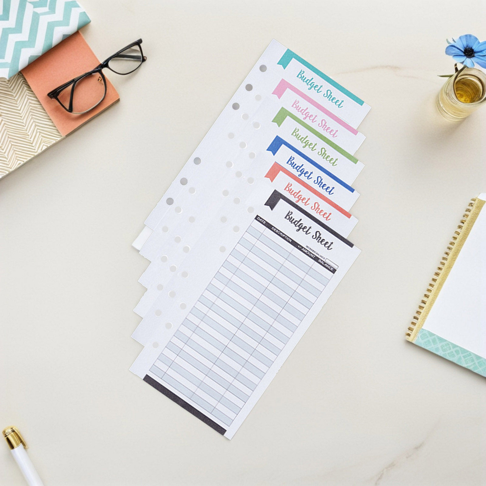 24Pcs Budget Planner Cards Bud - Home Office Expenses recension och pris