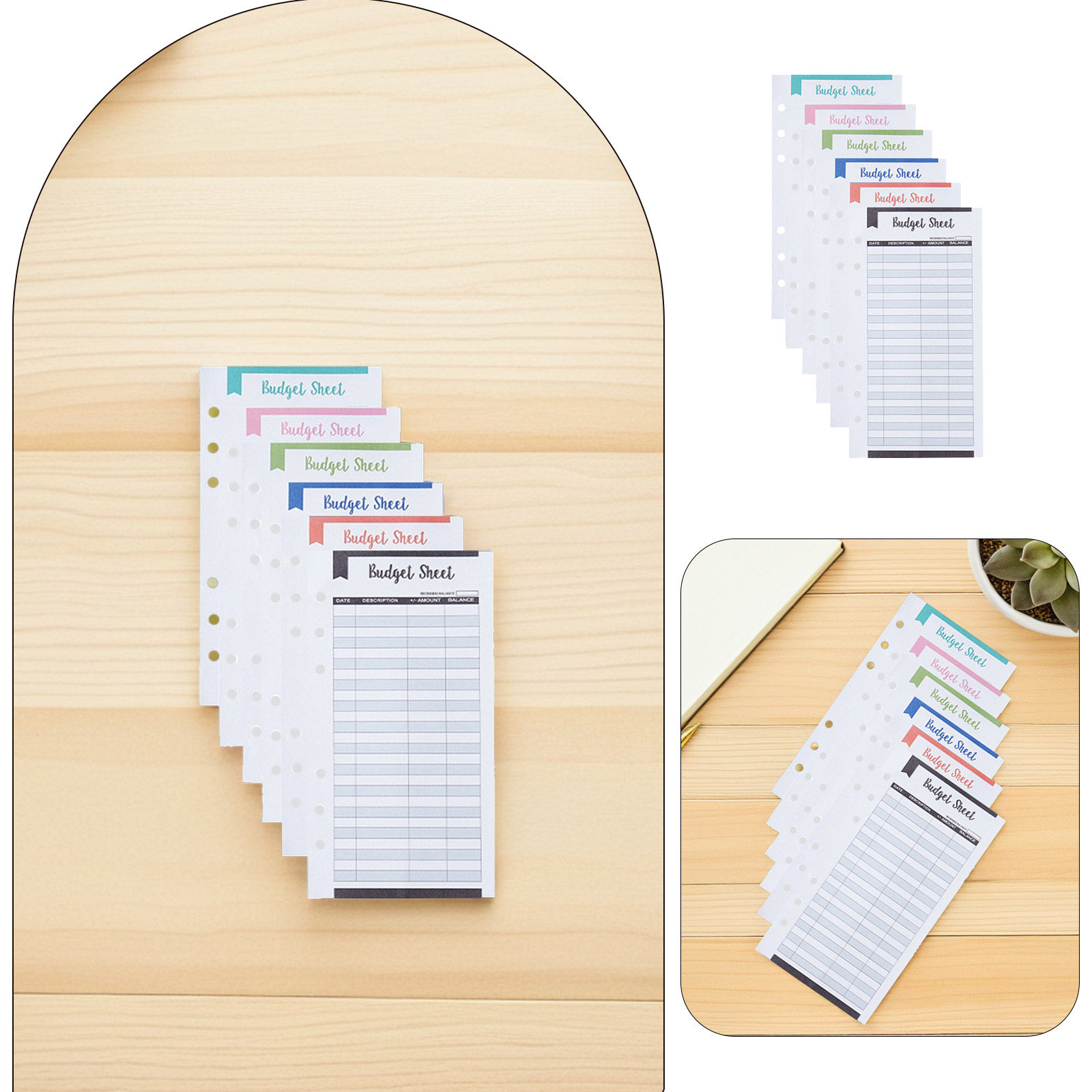 24Pcs Budget Planner Cards Bud - Home Office Expenses recension och pris