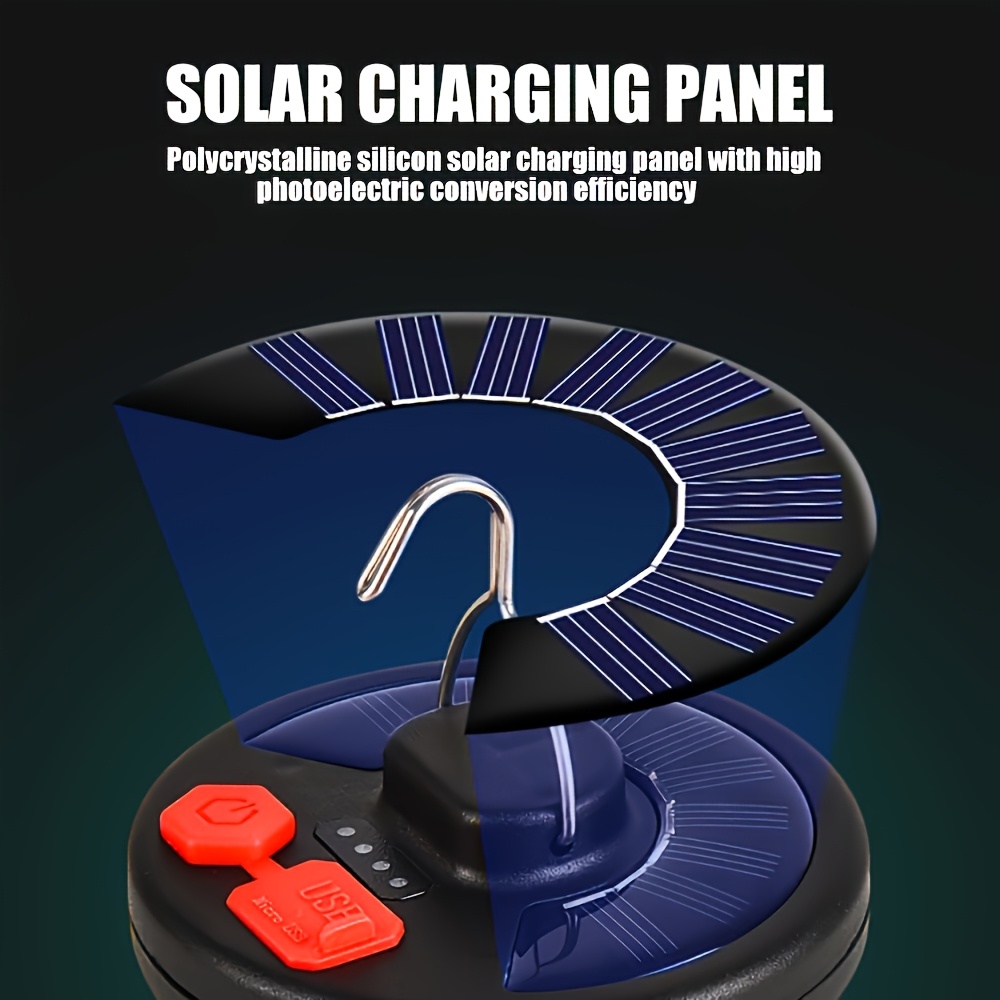 Solar Camping Lantern,Portable - Home Office Lamp recension och pris