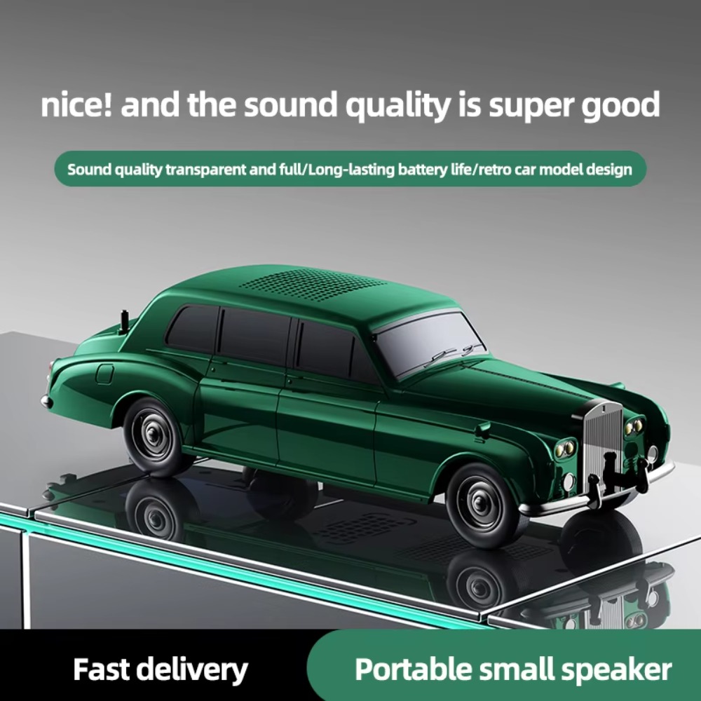 Vintage Style Classic Car Blue - Home Office Of Amazon recension och pris