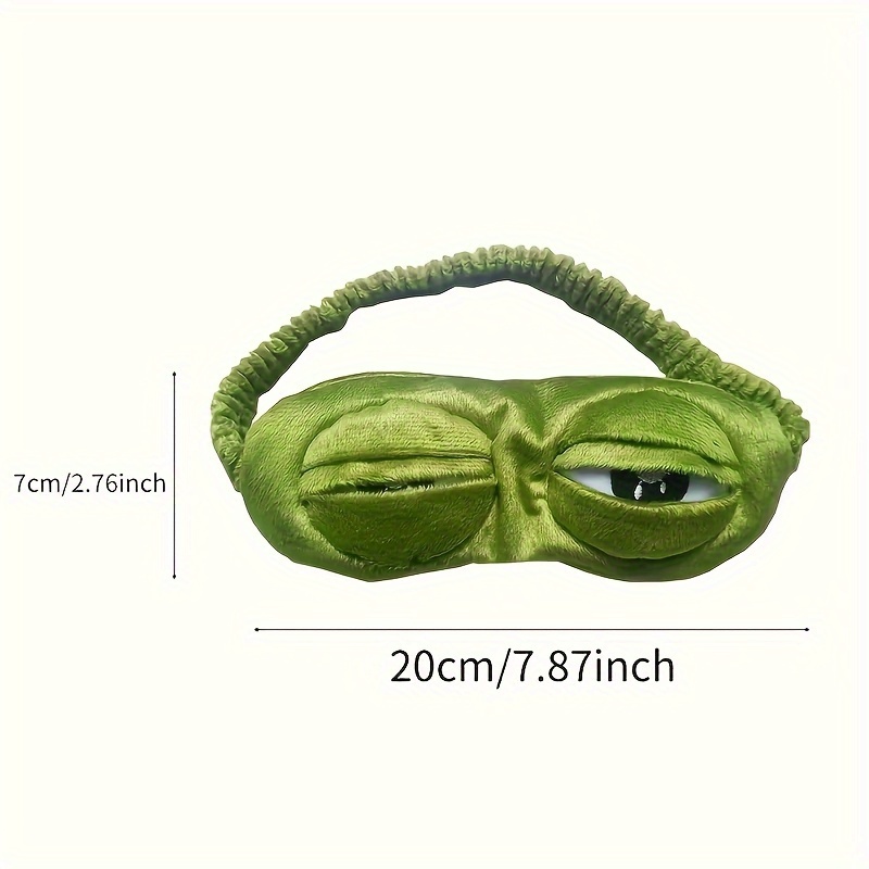 Sleep Eye Mask 3D Cute Frog Fu - Home Office Inspiration recension och pris