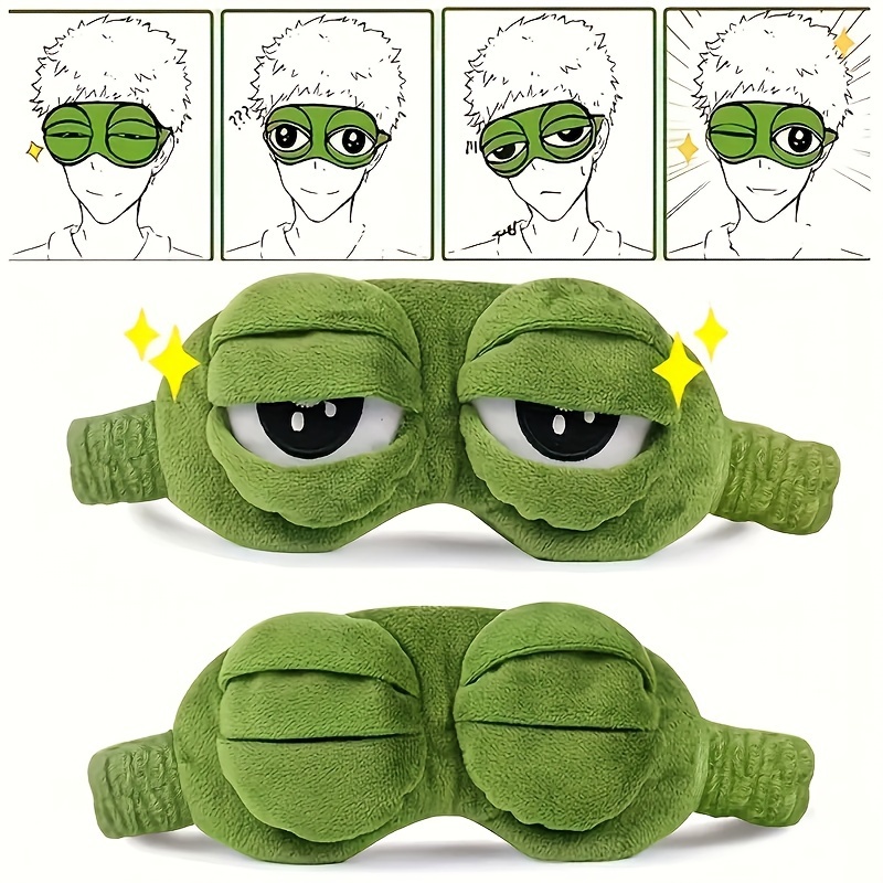 Sleep Eye Mask 3D Cute Frog Fu - Home Office Inspiration recension och pris