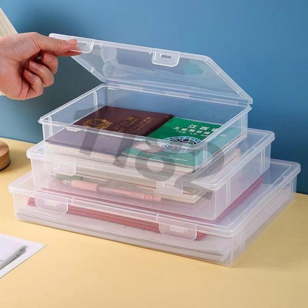 Stackable Clear A4 Document St - Home Office Jobs recension och pris