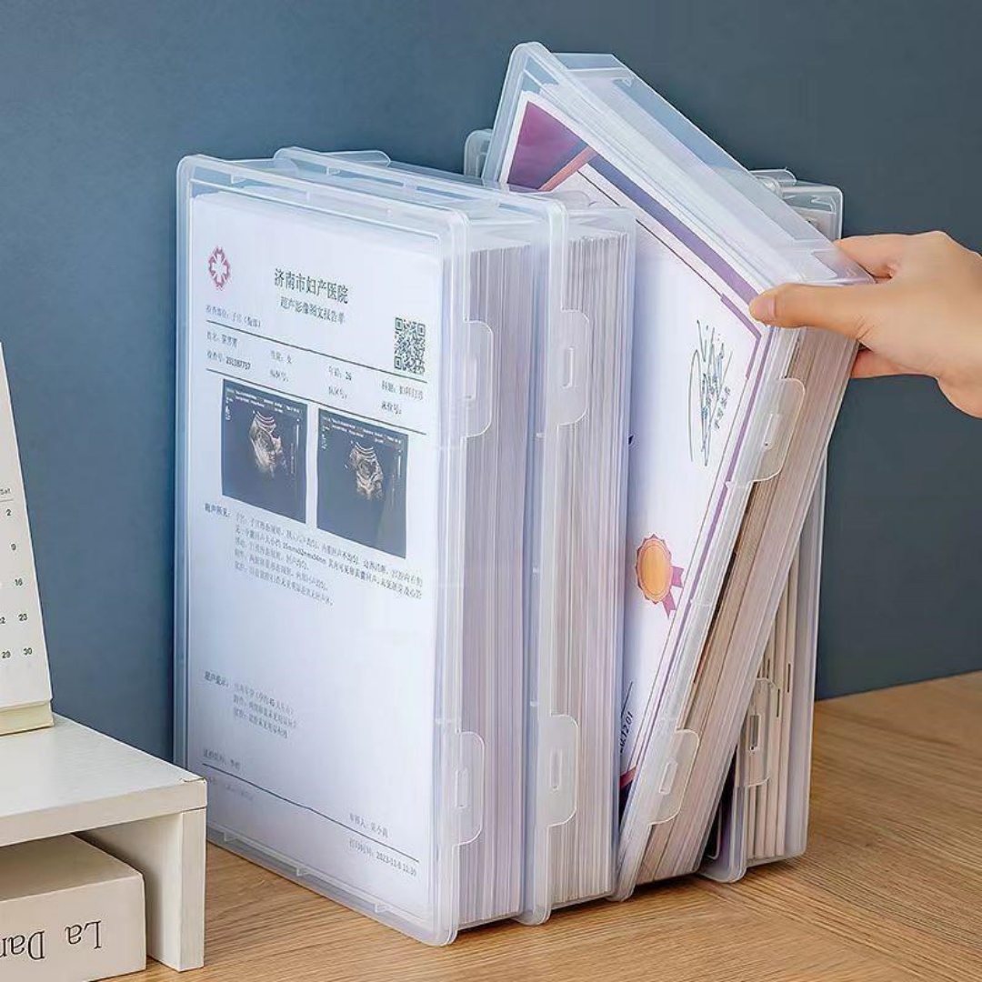Stackable Clear A4 Document St - Home Office Jobs recension och pris