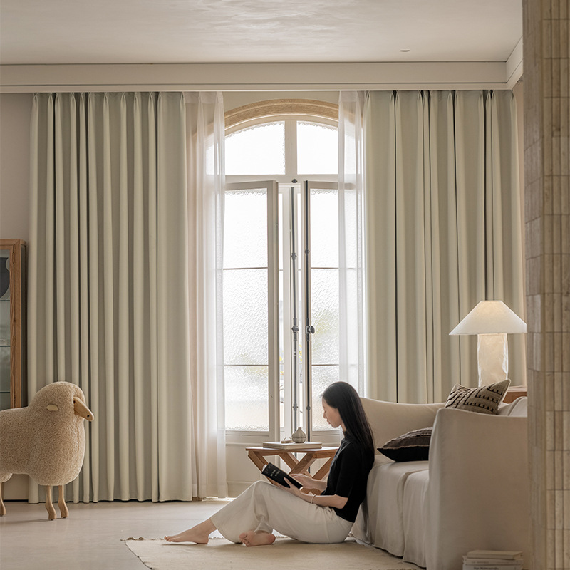 Luxury Cotton and Linen Curtai - Home Office Buy recension och pris
